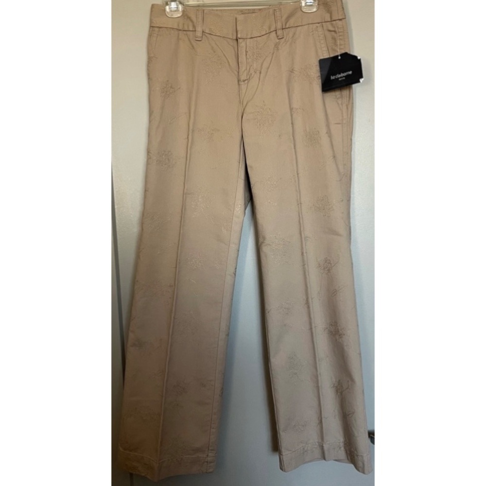 NEW Liz Claiborne Petite Patterned Pants